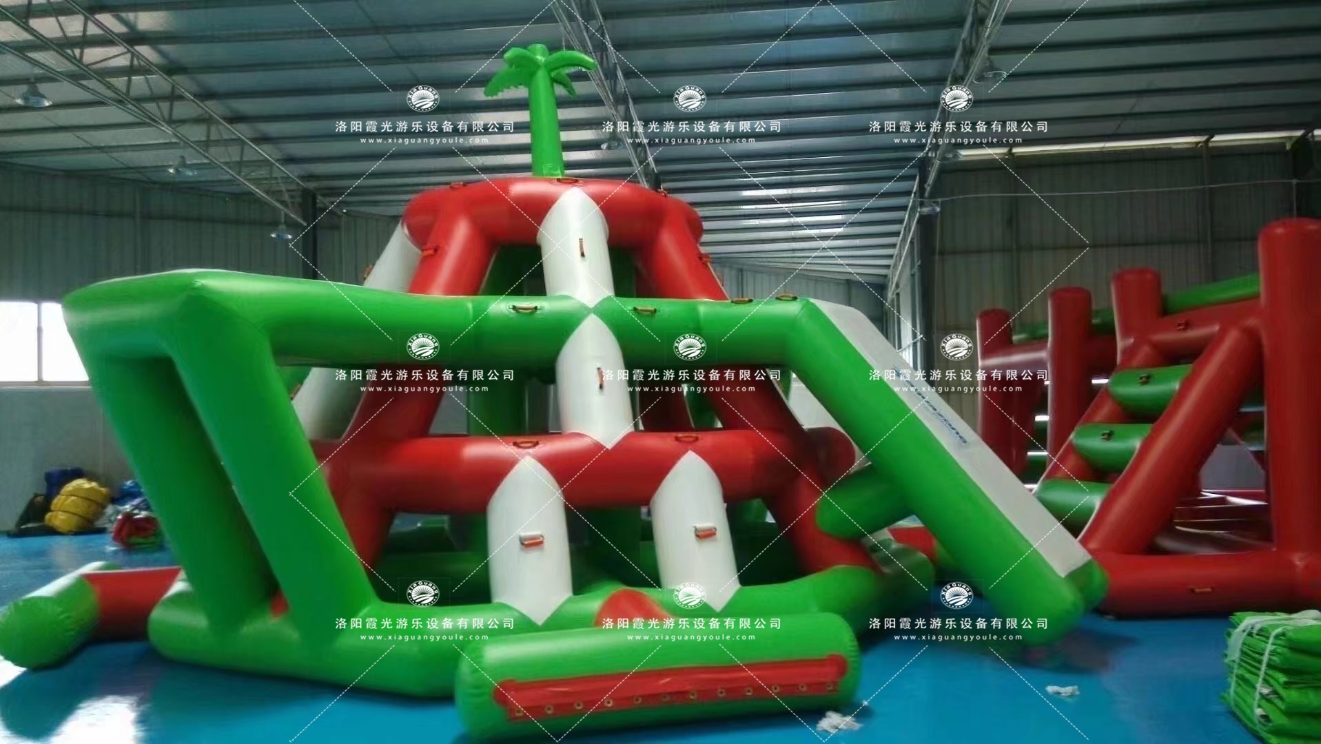 湖里水上闯关道具